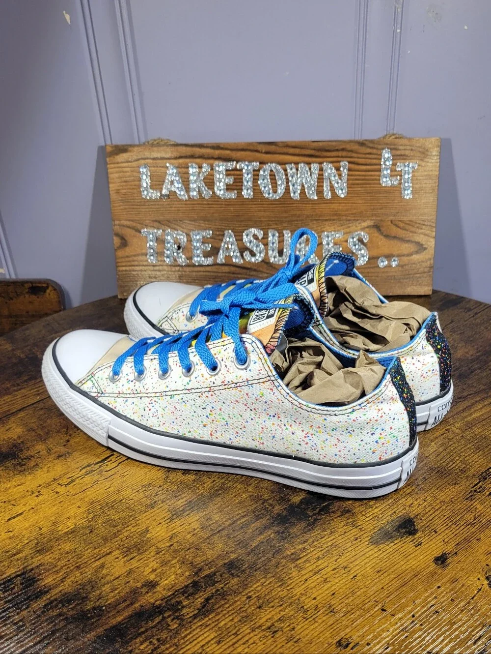 Converse used low